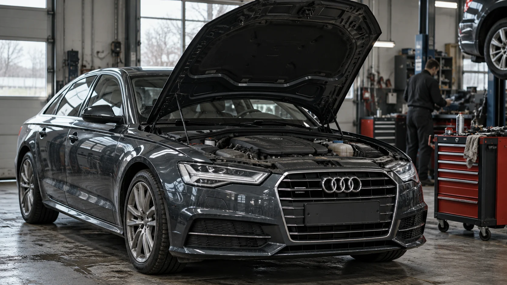 Иллюстрация услуги: Ремонт Audi