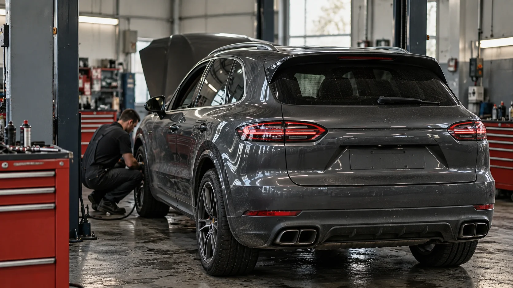 Иллюстрация услуги: Ремонт Porsche